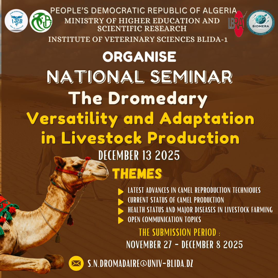National Symposium on Camels: Multiple Uses and Adaptation in Livestock Production