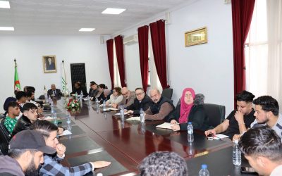 Blida 1 University: Coordination meeting with student reps